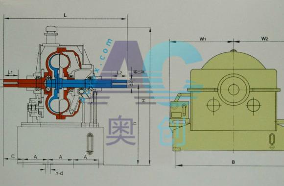 YOTGCD,箱体对开式调速型液力偶合器